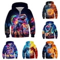 thumbnail image 1 of oqasdz Boys Zip Up Hooded Jacket Kids 3D Graphic Long Sleeve Sweatshirt with Pockets for Kids Fall Winter Outfits Casual Outdoor, 1 of 3