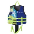 thumbnail image 1 of oqasdz Child Toddler Baby Life Jacket Buoyancy Vests For Boys And Girls Cartoon Prints Kayaking Boating Pool Beachwear Life Vest Size 1 Y-6 Y, 1 of 7