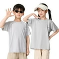 thumbnail image 1 of oqasdz Children Baby Kids T Shirts for Boys and Girls Cool Quick Drying Short Sleeve Casual T Shirt Tops, Size 9-10 Years, 1 of 2
