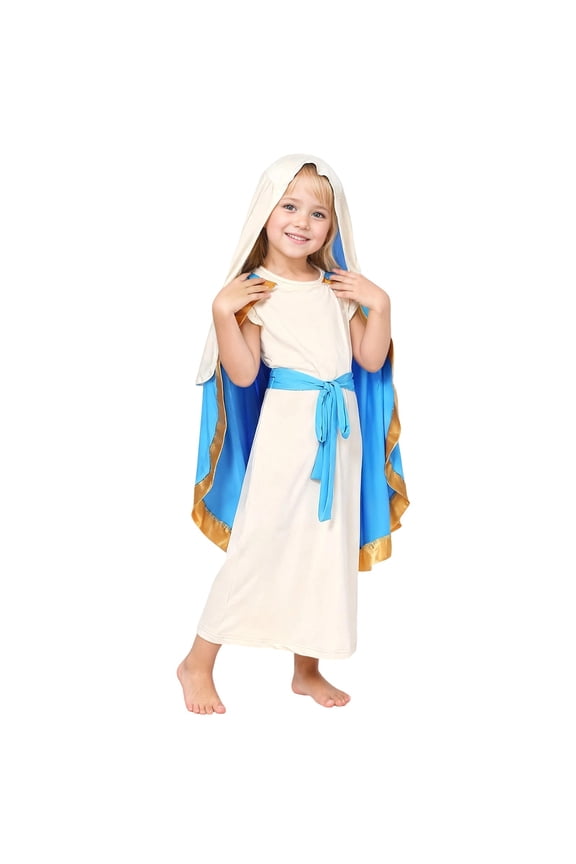 Christmas Outfits Retro Shepherdess Clothes for Girls Historical Fair Dress Up Play Pretend Outfit Performance Party Holiday Wear