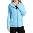 thumbnail image 1 of oqasdz Girls Hooded Jacket Fall Winter Warm Lined Coat Outerwear for and Kids Cozy Stand Collar Windproof Long Sleeve Casual Relaxed Fit Daily Wear, 1 of 5