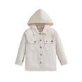 thumbnail image 1 of oqasdz Girls Jackets Children Fall Winter Boys Outerwear Long Sleeve Hooded Coat Leisure Open Front Comfortable Top Jacket Outwear Size 18 M-24 M, 1 of 4