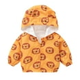thumbnail image 1 of oqasdz Girls Jackets Infant Cartoon Full Print Baby Outerwear Spring Fall Fashion Top Boys Children Small Trendy Top Coat Outwear Size 6 M-12 M, 1 of 3