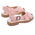 thumbnail image 1 of oqasdz Girls Sandals for Children Flat Espadrilles Lightweight Beach Play Shoes with Comfortable Sole Versatile Outdoor Summer Causal, 1 of 4