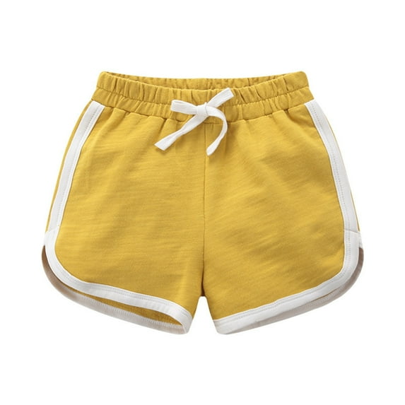oqasdz Girls Shorts Baby Boys Active Athletic Running Sleeping for Toddler Kids Summer Beach Sports Shorts Size 3 Y-4 Y