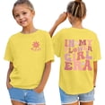 thumbnail image 1 of oqasdz Graphic Print Girls and Boys Short Sleeve Tees with Funny Designs Shirts for Kids ands Youth Stretch Loose Performance Summer Dailywear, 1 of 4