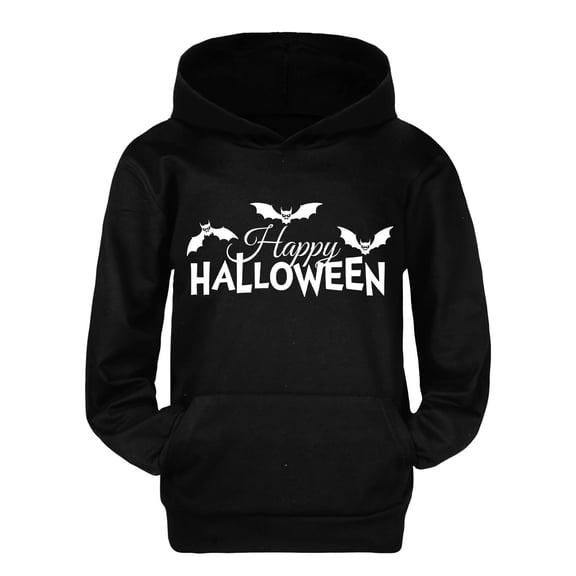 oqasdz Halloween Child Toddler Boys Girls Long Sleeve Cartoon Prints Warm Hoodie Pullover Tops Kids Sweat Shirts Size 2 Y-3 Y