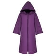 thumbnail image 1 of oqasdz Halloween Girls Coats Children Kids Boys Solid Color Hooded Cape Party Dance Performance Cloak Fashion Top Coat Outwear Size 10 Y-11 Y, 1 of 5