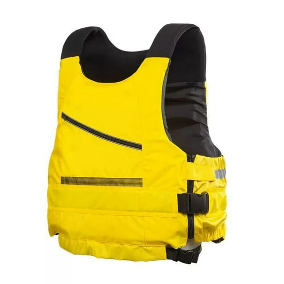 oqasdz High Buoyancy Life Jacket For Kids Toddler Portable Boating Life Vest With Reflective Strips Zipper And Straps Beachwear Size -