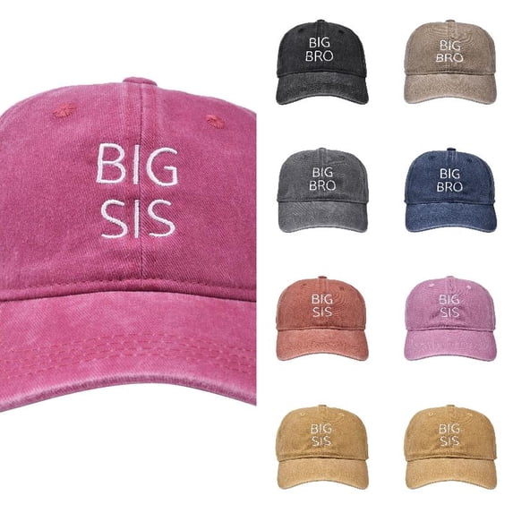 oqasdz Kids Baseball Cap with Embroidered Letters Sun Adjustable Washed Hat for Boys and Girls Sports Daily Wear Summer Outdoor