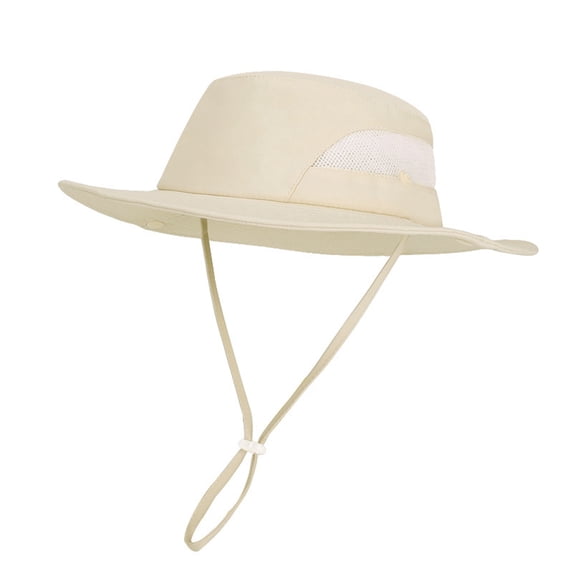 oqasdz Kids Child Sun Hat Adjustable Fisherman Cap for Boys and Girls Outdoor Summer Lightweight Breathable Sunhat, Size 4-10 Years