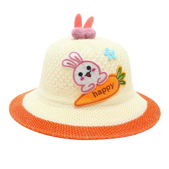 oqasdz Kids Hats & Caps for Boys and Girls Toddler Baby Soft Comfortable Adjustable Outdoor Party Everyday Wear Sunhat, Size 2-8 Years