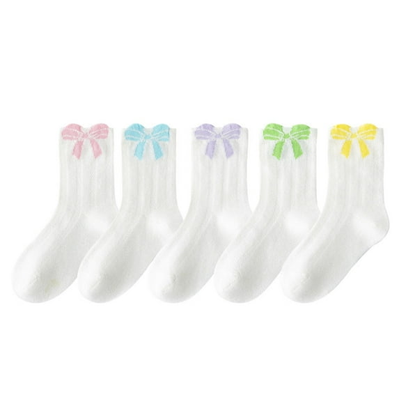 oqasdz Kids Socks for Boys and Girls Soft Comfortable Breathable Sports Running Summer Fall Socks, Size 3-5 Years