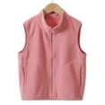thumbnail image 1 of oqasdz Kids Warm Vest for School Thermal Sleeveless Jacket Insulated Padded for Boys and Girls Cold Weather Wear Long Sleeve Casual Loose Fit Daily Wear, 1 of 5