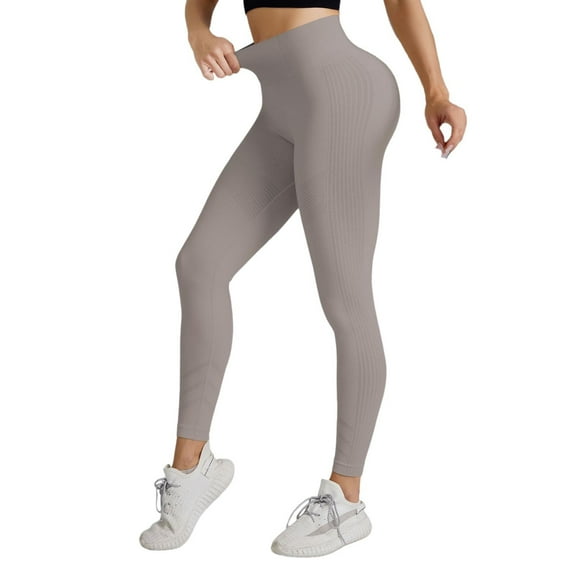 oqasdz Leggings for Women High Waist Tummy Control Tights Quick Drying Running Sports Yoga Pants XL