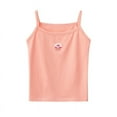 thumbnail image 1 of oqasdz Little Girls Camisole Cute Printed Sleeveless Tank Top Summer Stretch Undershirts Casual Breathable Soft Tops, Size 6-7 Years, 1 of 2