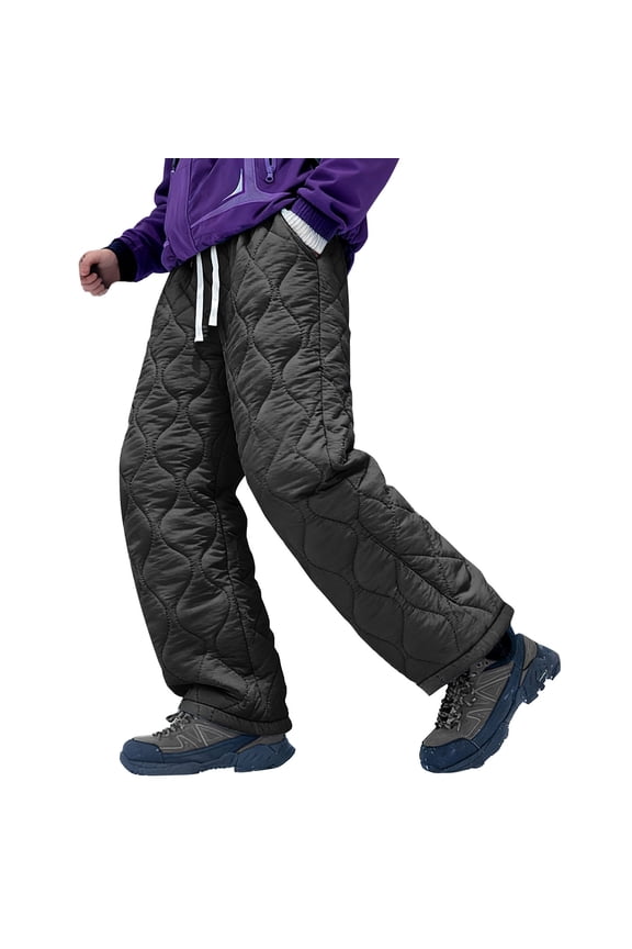 Men's Pants Thickened Warm Comfort Fit Casual Trousers Fall Winter for Everyday Wear Outdoor Acitivities Fashion Pants