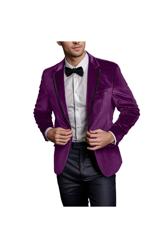 Mens Suit Jacket Button Wedding Ceremonial Tuxedo for Attending formal Events Coat Top,Size 3X