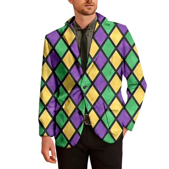 oqasdz Mens Suit Jacket Corduroy for Textured Sport with Modern Fit and Comfortable Stretch Slim Fit Dress Coat Travel Party Business Formal