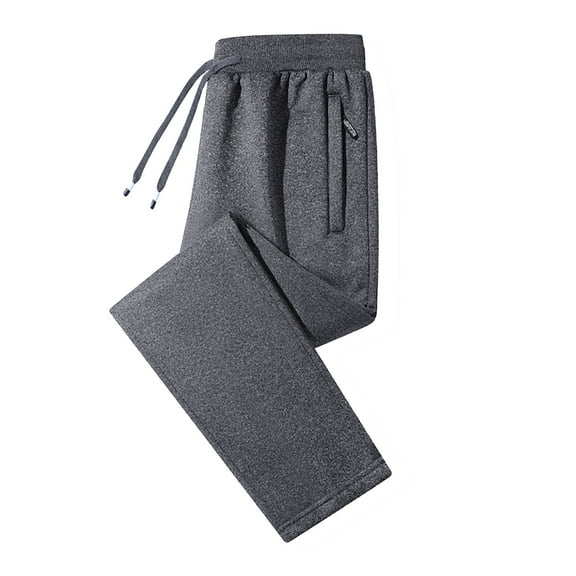 oqasdz Mens Sweatpants Loose Casual Pants Spring Summer Straight Leg Sports Fitness Nine Point Sweat Pants