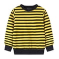 thumbnail image 1 of oqasdz Mens Sweatshirt Striped Long Sleeve Crewneck Pullover Hoodie Top Streetwear Festival Durable Soft Casual Dailywear, 1 of 4