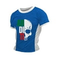 thumbnail image 1 of oqasdz Mens T Shirts Casual Italian Flag Print Comfortable Breathable for Daily Wear Sports and Relaxation Tee Top, 1 of 3