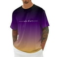 thumbnail image 1 of oqasdz Mens T Shirts Oversized Summer Crew Neck Short Sleeve with City Print Basic Shirts Loose Casual Sports Shirts Tee Top, 1 of 4