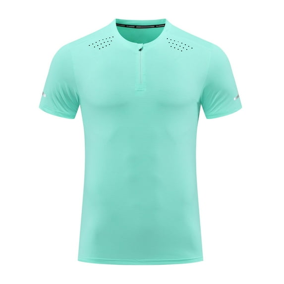 oqasdz Mens T Shirts Short Sleeve Solid Color Comfortable and Breathable Spring Summer Active Outdoor Sports Casual Tee Top