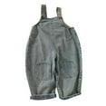 thumbnail image 1 of oqasdz Pants for Boys Overalls Toddlers Kids Party Outdoor Casual Adjustable Straps Soft Comfortable Overalls Size 2 Y-3 Y, 1 of 5
