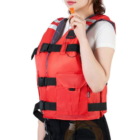 oqasdz Plus Size Swimwear High Buoyancy Fishing Vest For Kids Toddler Child Portable Life Jacket For Swimming Boating Water Pool Beachwear Size -