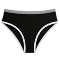 thumbnail image 1 of oqasdz Swimsuit for Girls Elasitc Waist Bikini Bottoms Solid Color Comfort Stretchy Swim Shorts for Toddler Kids Casual Vacation, 1 of 3