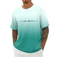 thumbnail image 1 of oqasdz T Shirts for Man Oversized Summer Crew Neck Short Sleeve with City Print Basic Shirts Loose Casual Sports Shirts Tee Top, 1 of 4