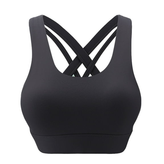 oqasdz Women Bras Casual Adjustable Breathable Racerback Bralette without Steel Ring Gathering Bra