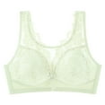 thumbnail image 1 of oqasdz Women Bras No Underwire Plus Size Thin Cup Bra New Breathable Upper Support Lace Bra, 1 of 4