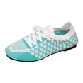 thumbnail image 1 of oqasdz Womens Casual Shoes Effortless Lace Up Slip On Tie Sneakers Breathable Mesh Versatile Walking Shoes for Everyday Comfort Outdoor Summer, 1 of 7