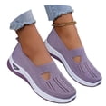 thumbnail image 1 of oqasdz Womens Casual Shoes Slip On Breathable Non Slip Walking Shoes Lightweight Comfortable Sneakers for Ladies Daily Wear Summer Outdoor, 1 of 4