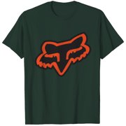 orange logo kids foxracing T-shirt, Trending Unisex Cotton T-shirt