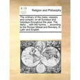 thumbnail image 1 of The ordinary of the mass, vespers and complin, on all Sundays and holydays throughout the year. The litany ... with the hymns, ... according to the Roman Missal and Breviary. In Latin and English. (Pa, 1 of 1