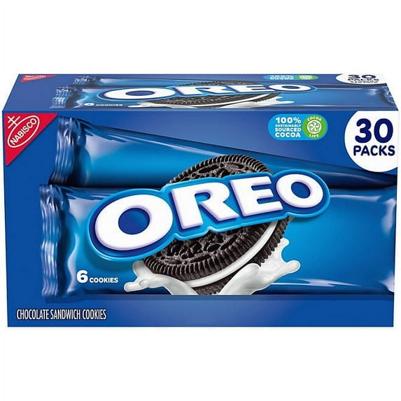 oreo chocolate sandwich cookies 4 lbs 8 oz 30ct