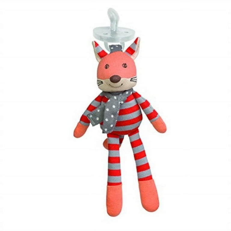 Organic Farm Pacifier Buddy - Frenchy Fox Organic Farm Pacifier Buddy - Frenchy Fox