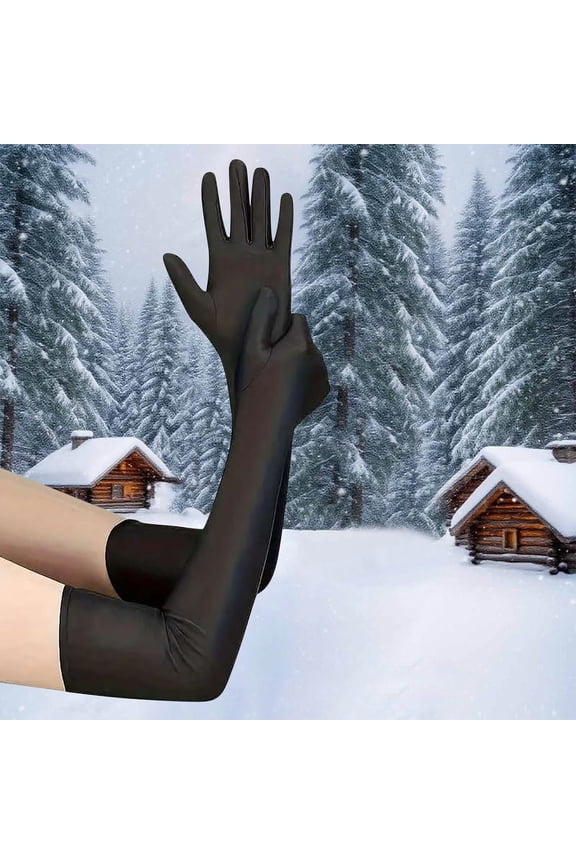 ornamentos navideños Fashion Women‘s Casual Ghost Claw Halloween Decoration Elastic Breathable Ice Silk Gloves