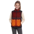 thumbnail image 1 of ororo Kids’ 4-Zone Heated Vest with Battery, Boys Heating Vest Girls Puffer Vest for Winter (Black, S), 1 of 9