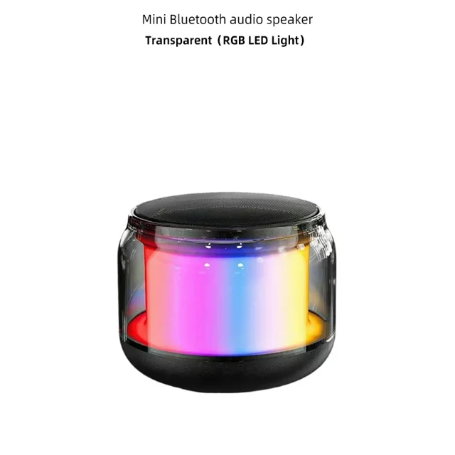ortable TWS Mini Speaker Bluetooth 5.2 Outdoor/Indoor Speaker RGB 360