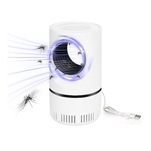 ortable USB Indoor Insect Trap Purple Light Mosquito Killer Fan Quiet 25-35dB Safe for Kids Pets Bug Catcher for Bedroom Kitchen Office
