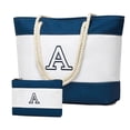 thumbnail image 1 of oscaurt Beach Bag Initial Tote Bags for Women Travel Bag with Zipper Vacation Essentials Personalized Birthday Christmas Gifts for Women Her, 1 of 6
