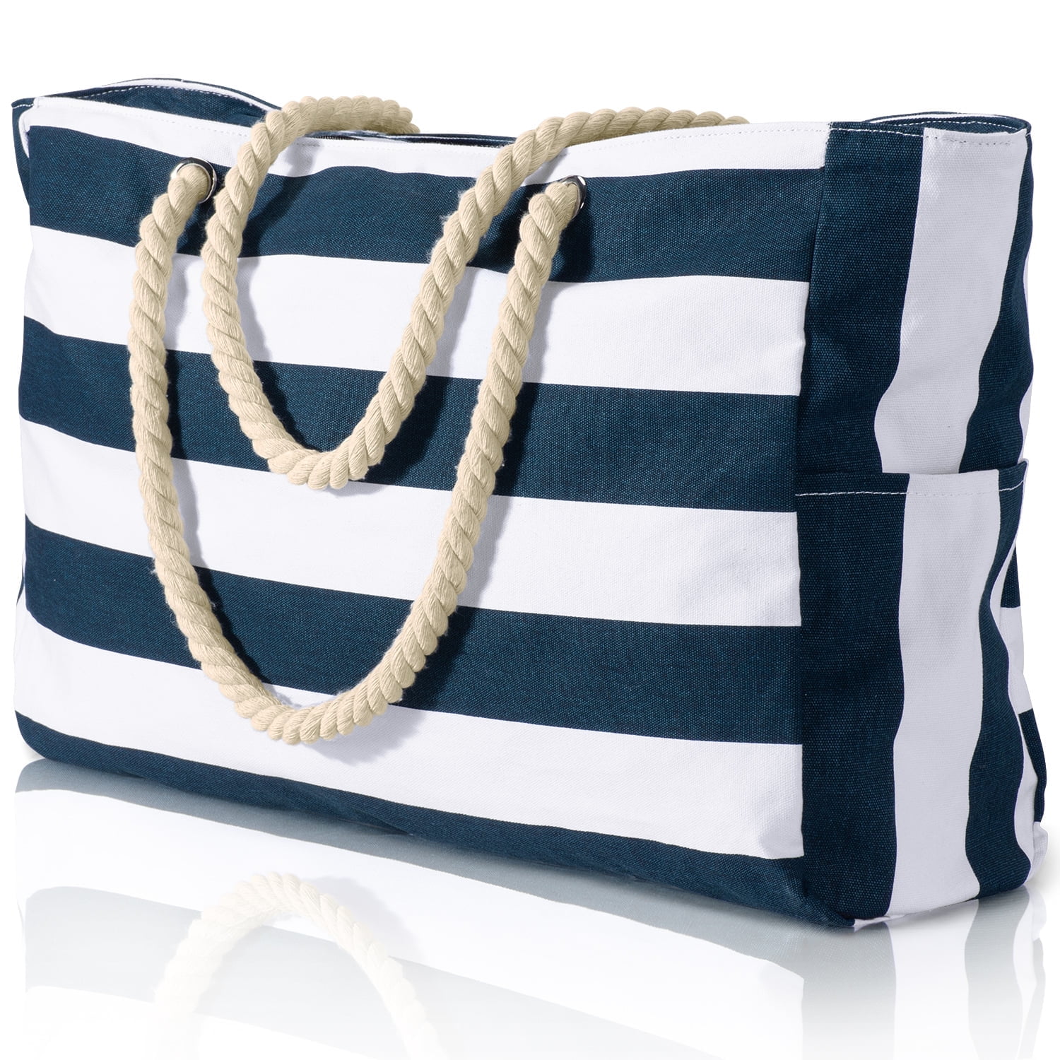 oscaurt Large Waterproof Tote Bag: Zipper, Pool/Beach oscaurt Large Waterproof Tote Bag: Zipper, Pool/Beach