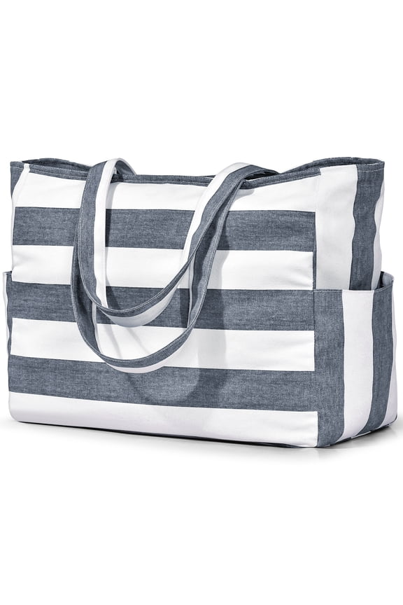 Beach Tote Bag Large Beach Bag Canvas Handbags Foldable Shopping Travel Bag Beach Essentials Birthday Gifts for Women