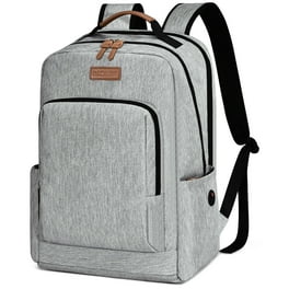Everest 17 Vintage Laptop Backpack w USB Port Black All Ages Unisex EB1000 BK Carrier and Shoulder Book Bag for School Work Sports and Travel Walmart