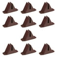 thumbnail image 1 of oshhni 10 Pieces Dog Fence Support Gate Support Dog Panel Stable AntiSlip Reinforcement Fittings Indoor Fence Feet Garden Fence Base brown, 1 of 9
