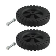 oshhni 2 Pieces Air Compressor Casters Dia 6.42inch Universal Air Compressor Wheels